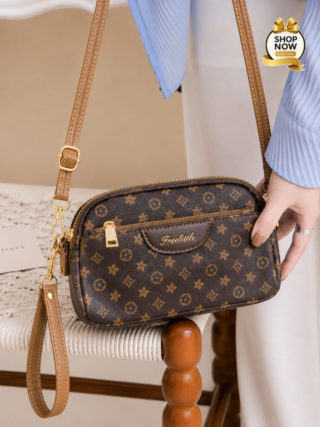 Premium Crossbody Wallet