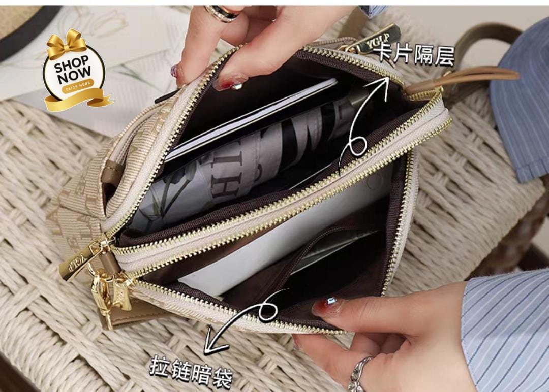 Premium Crossbody Wallet