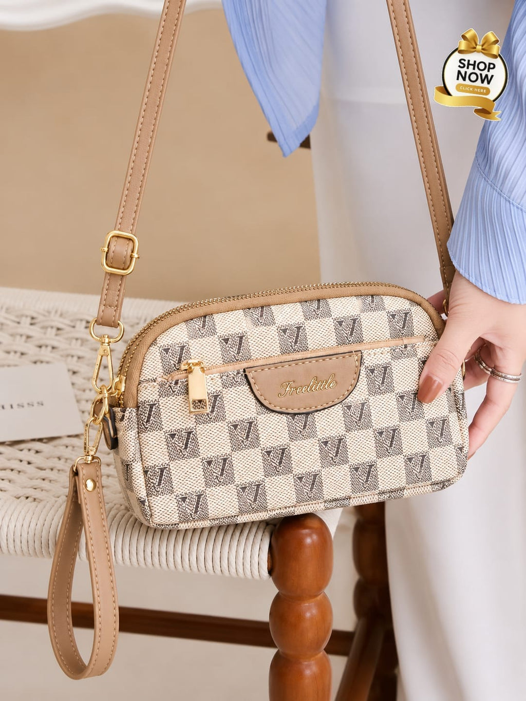 Premium Crossbody Wallet