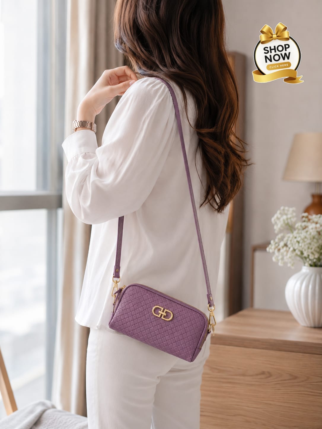 Premium Crossbody Wallet