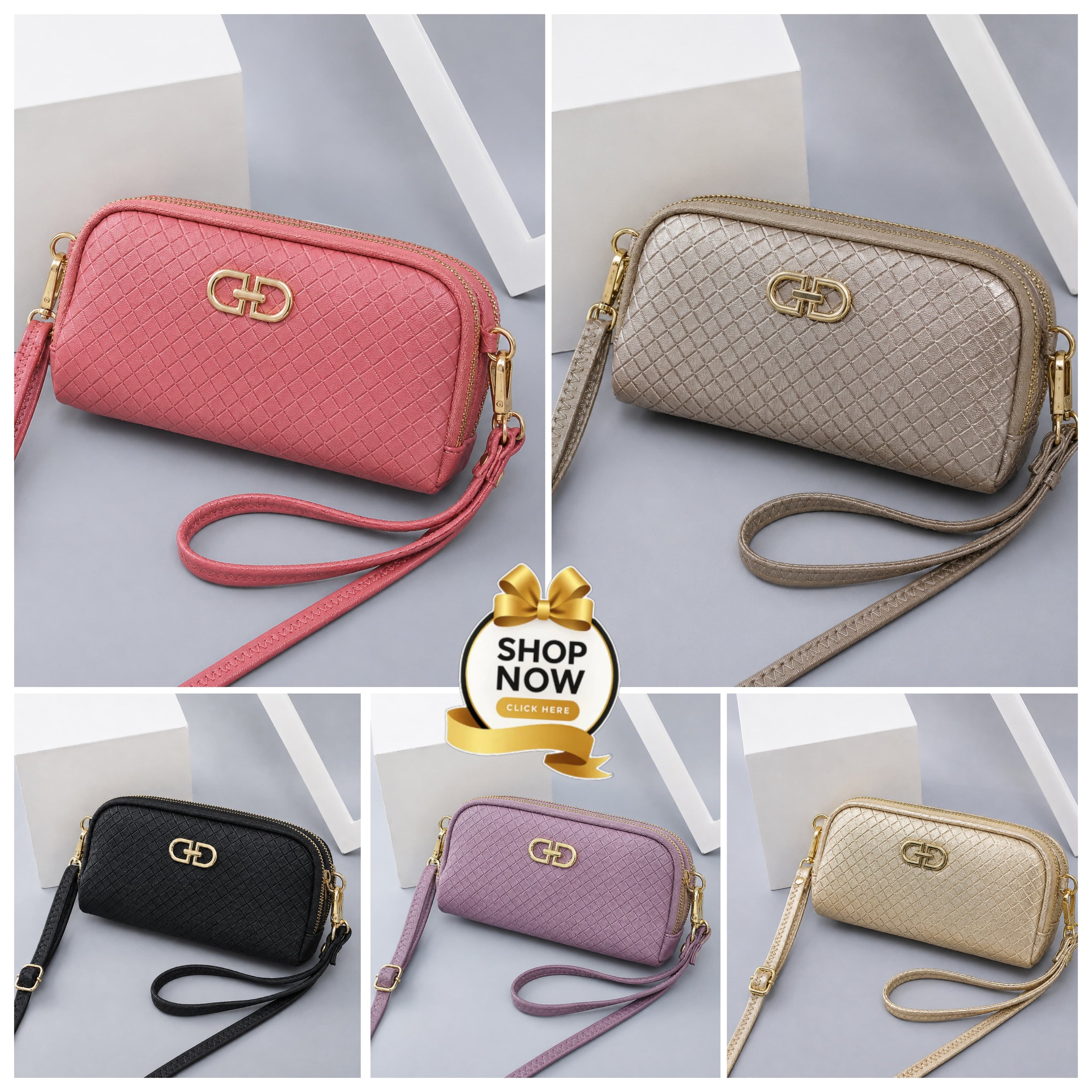 Premium Crossbody Wallet