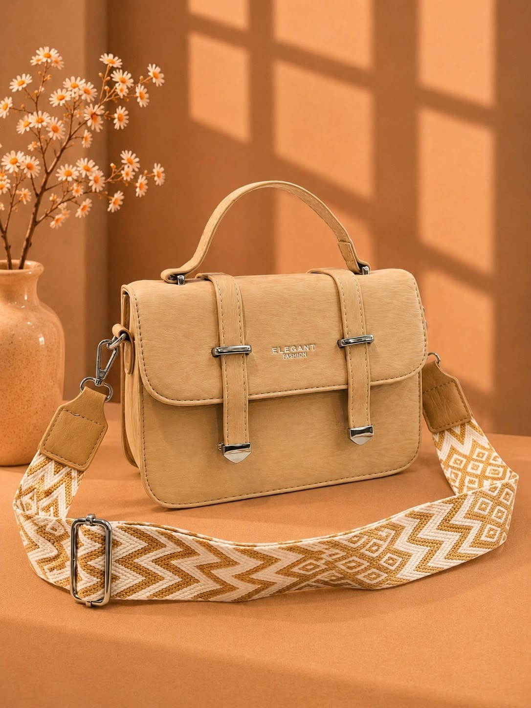 Premium Handbag & Crossbody Set