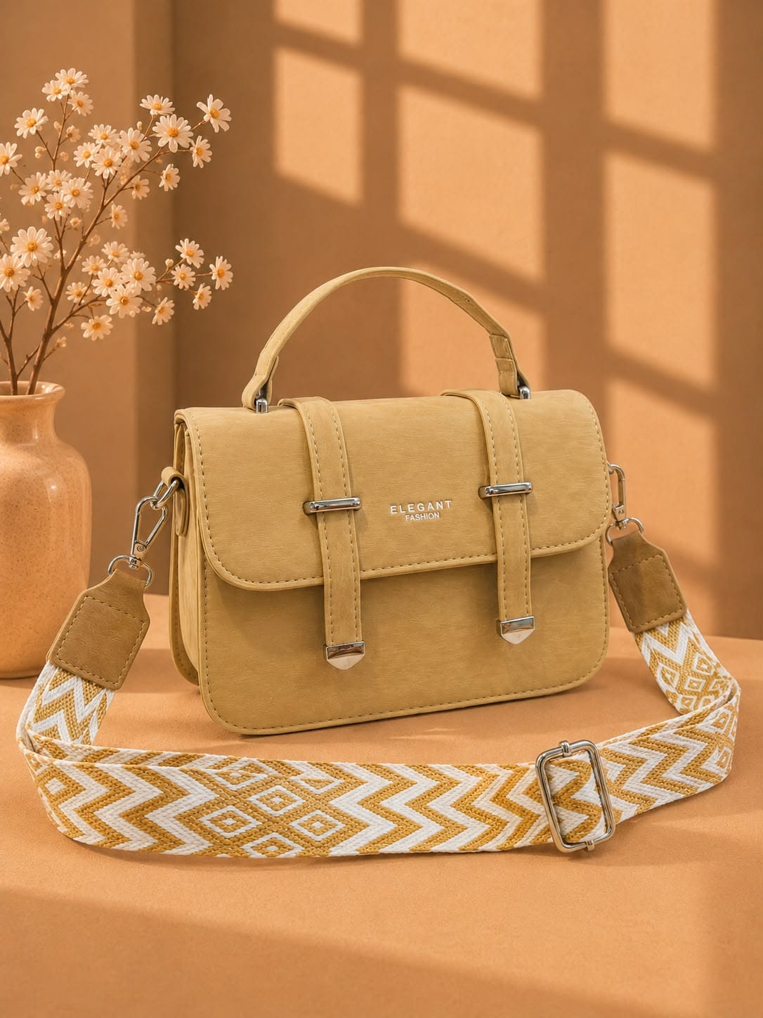 Premium Handbag & Crossbody Set