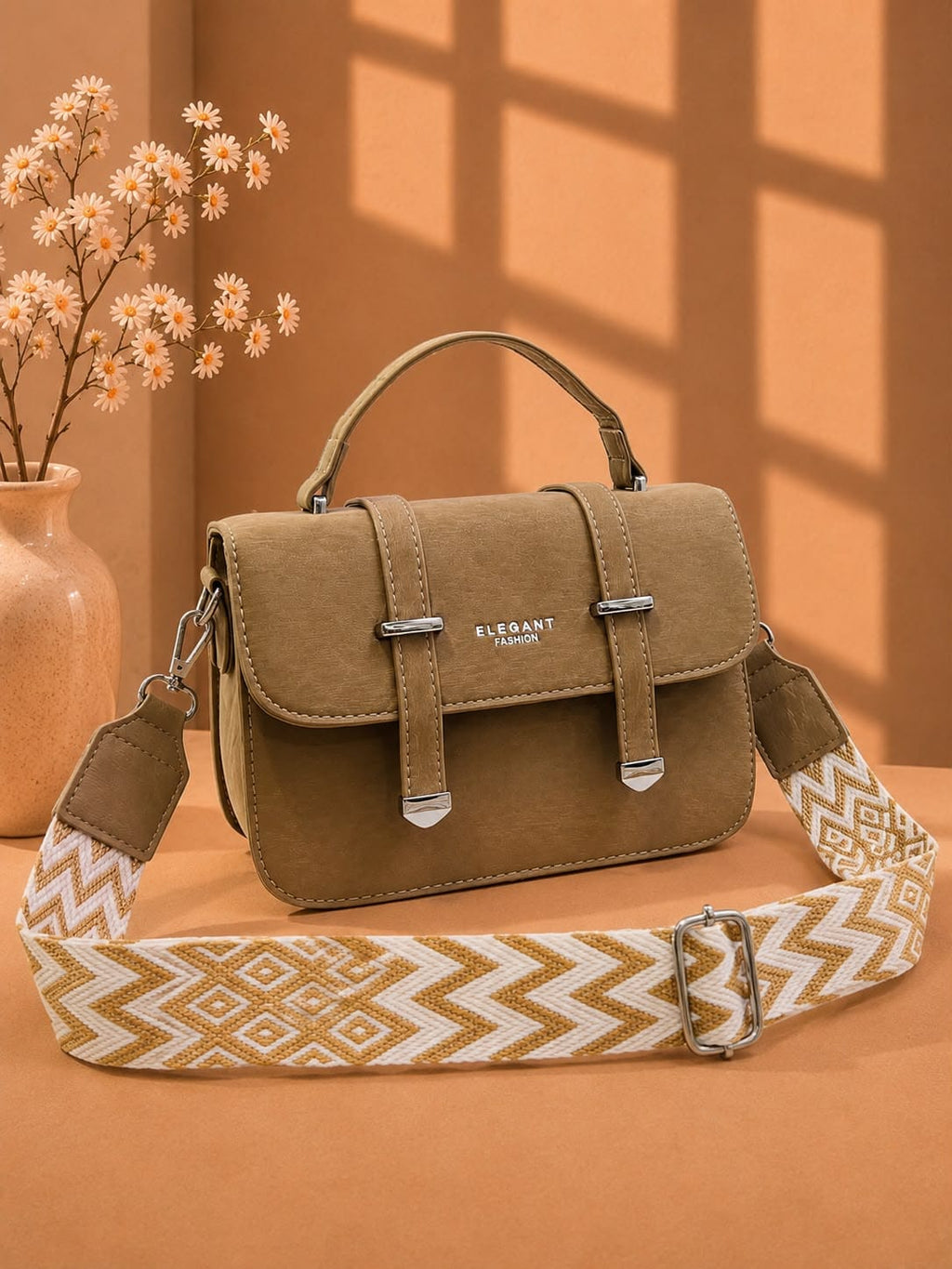 Premium Handbag & Crossbody Set