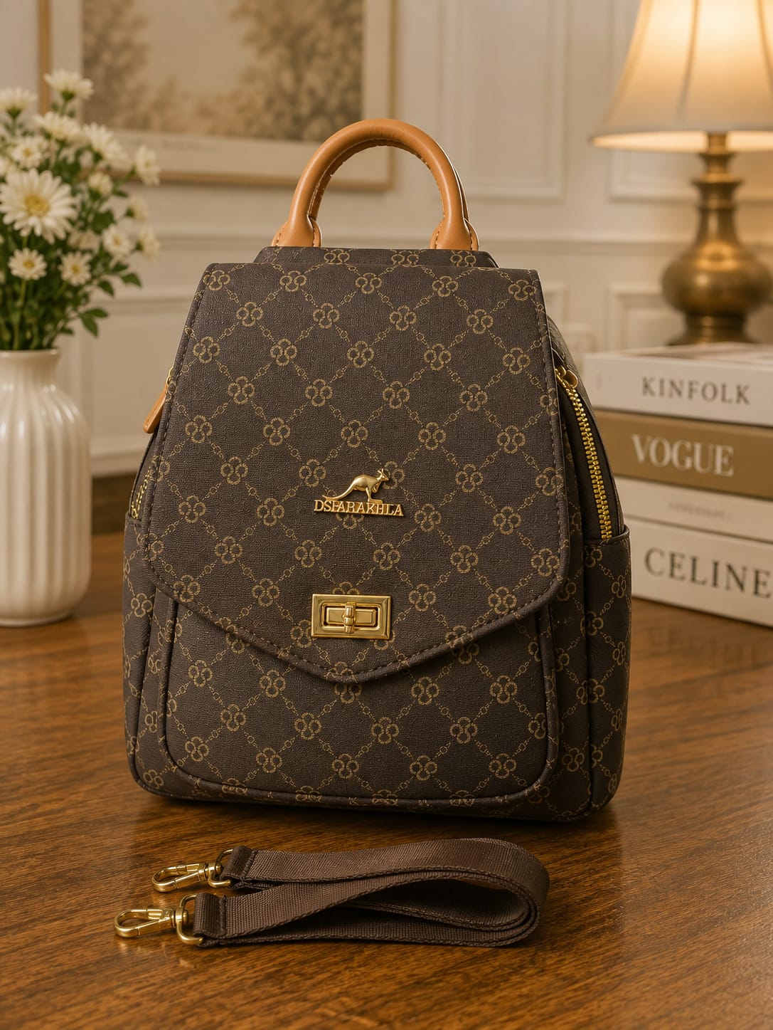 2-in-1 Backpack & Crossbody Bag
