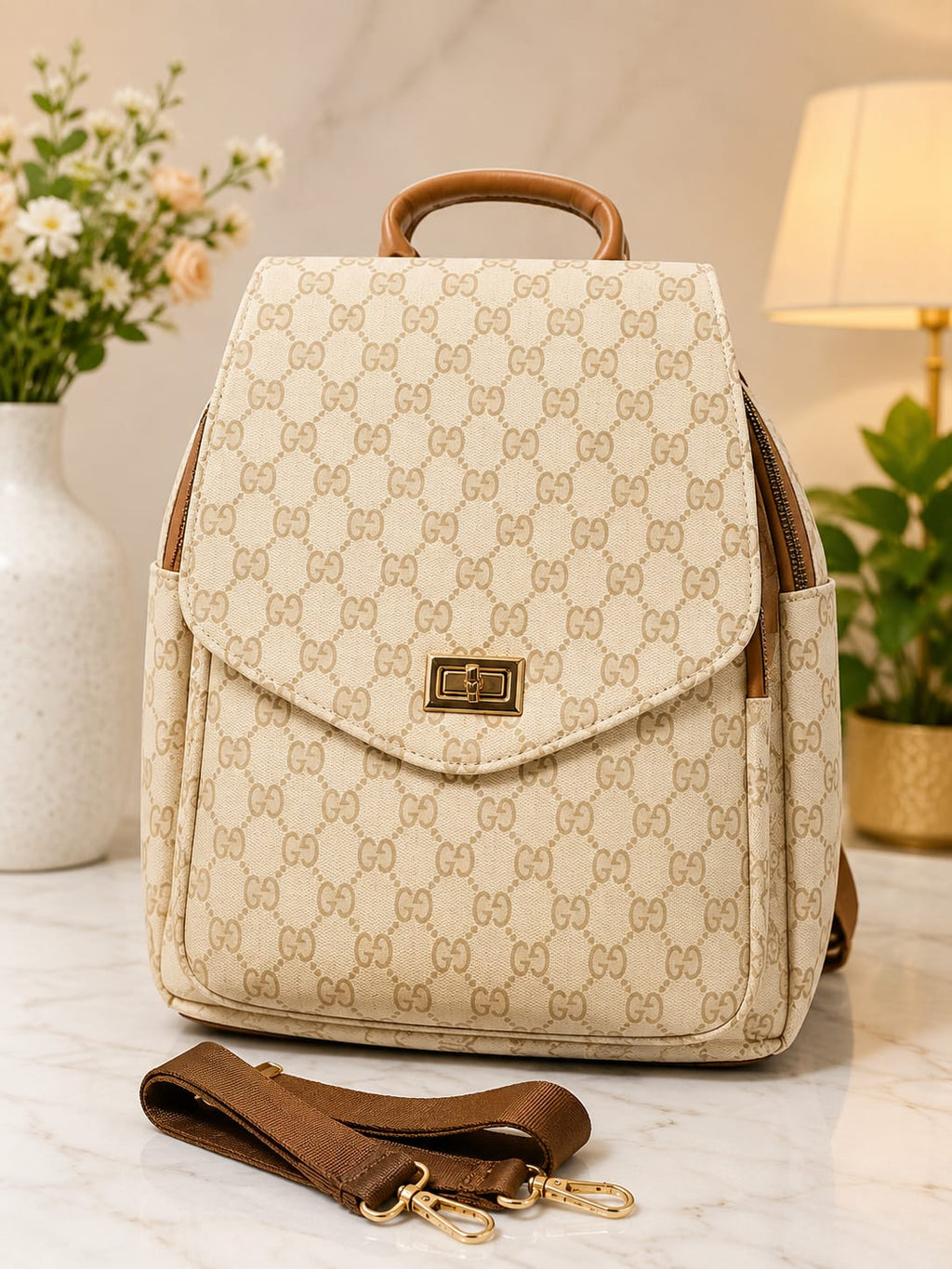2-in-1 Backpack & Crossbody Bag