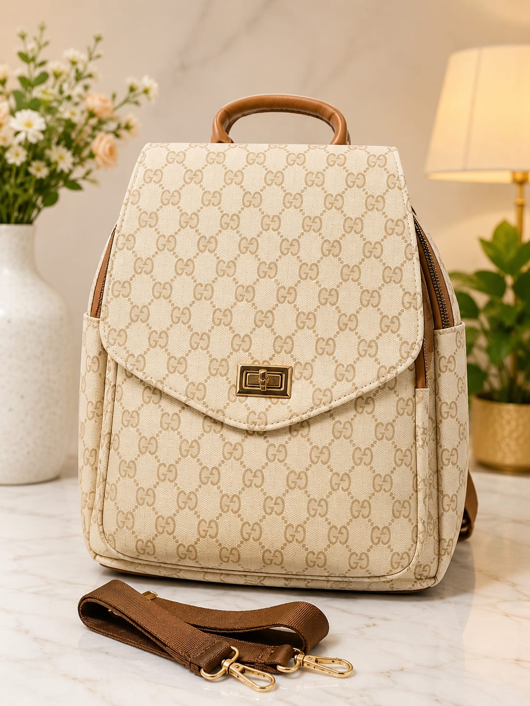 2-in-1 Backpack & Crossbody Bag
