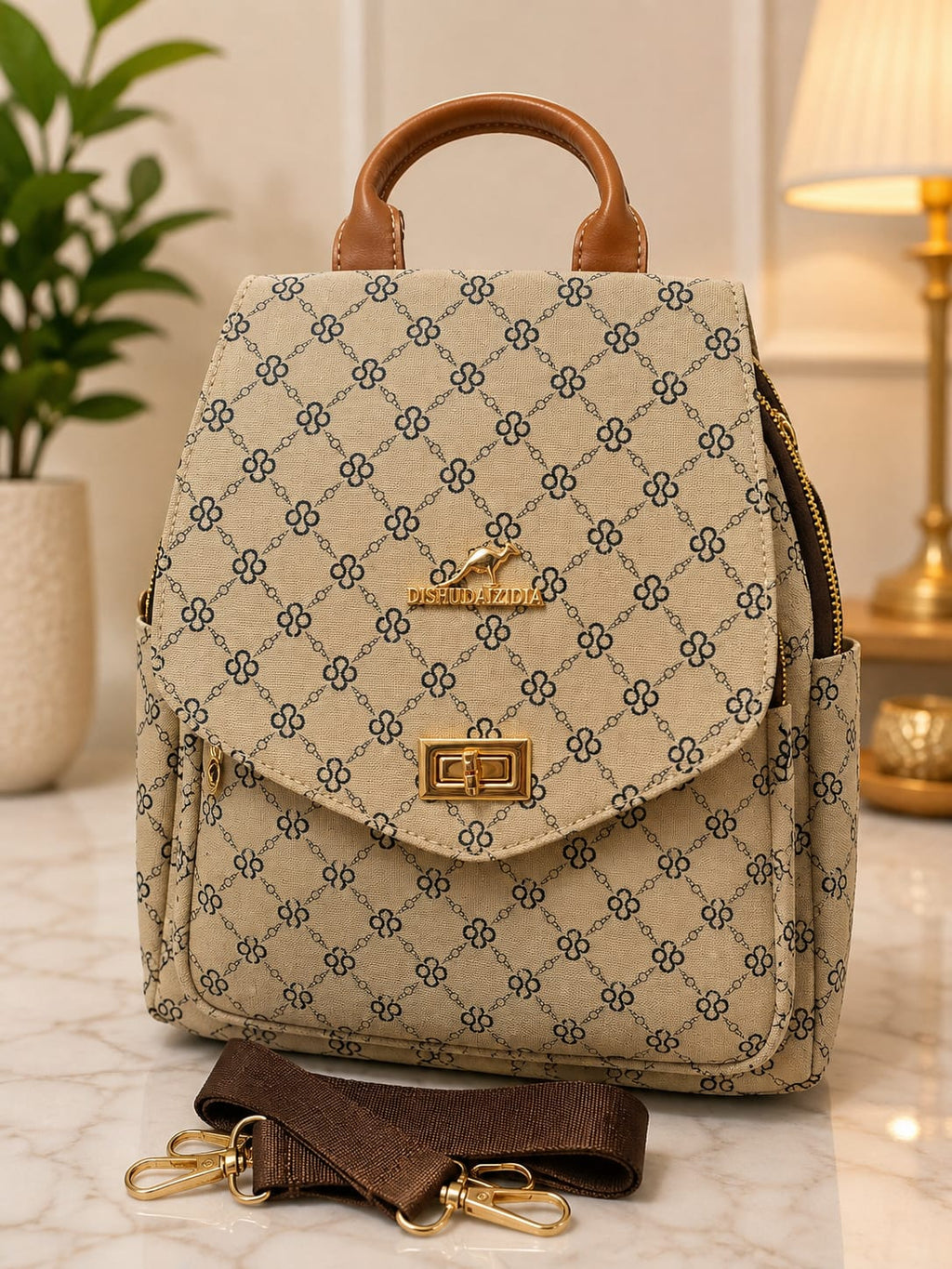 2-in-1 Backpack & Crossbody Bag