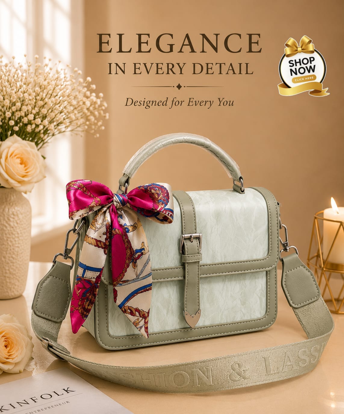 Premium Imported Crossbody Bag
