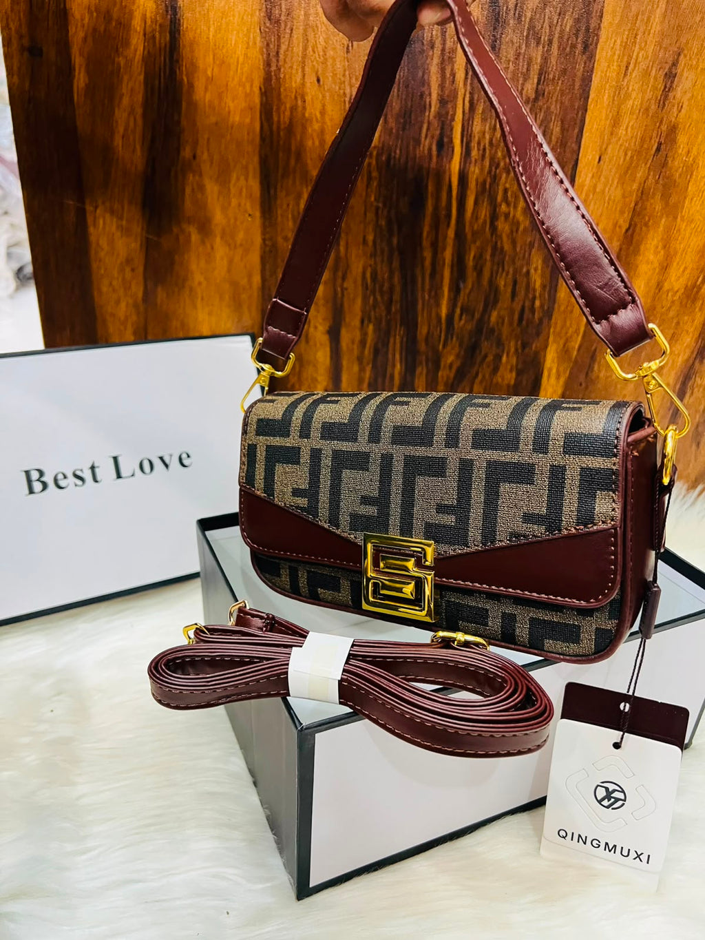 Trendy Imported Crossbody Bag