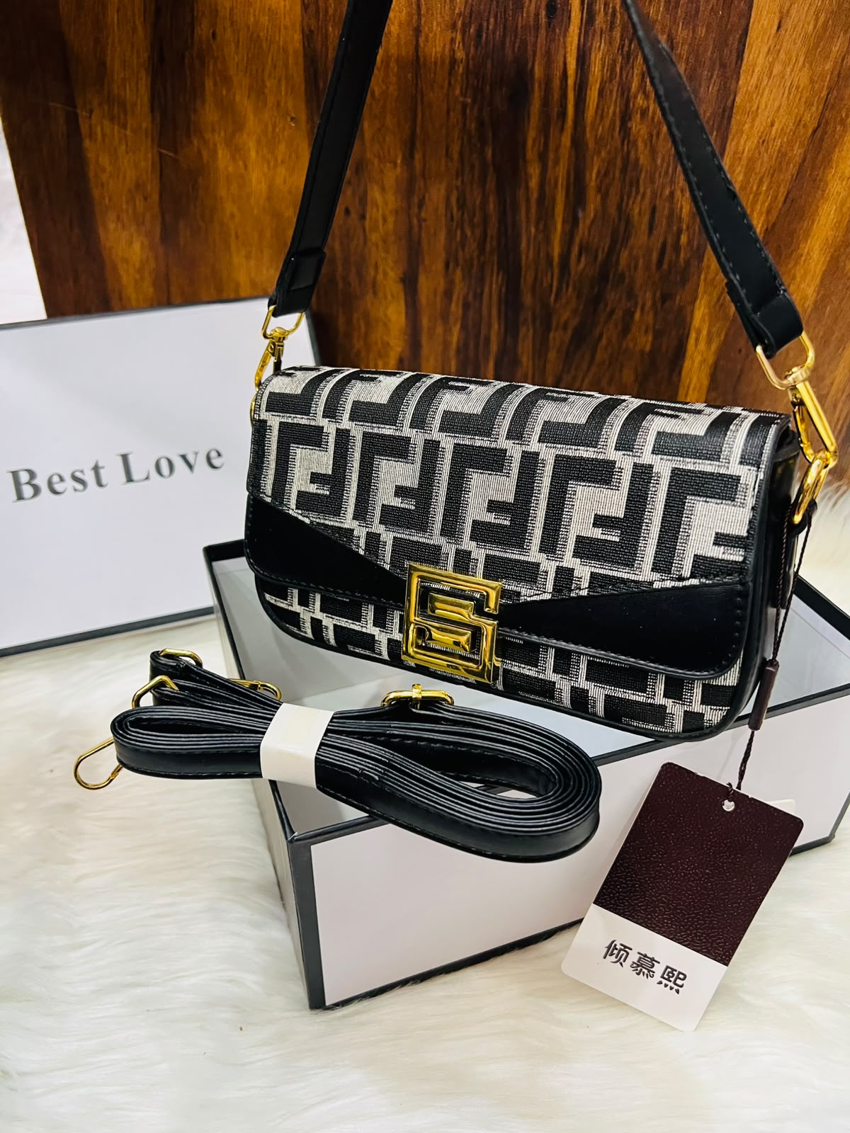 Trendy Imported Crossbody Bag