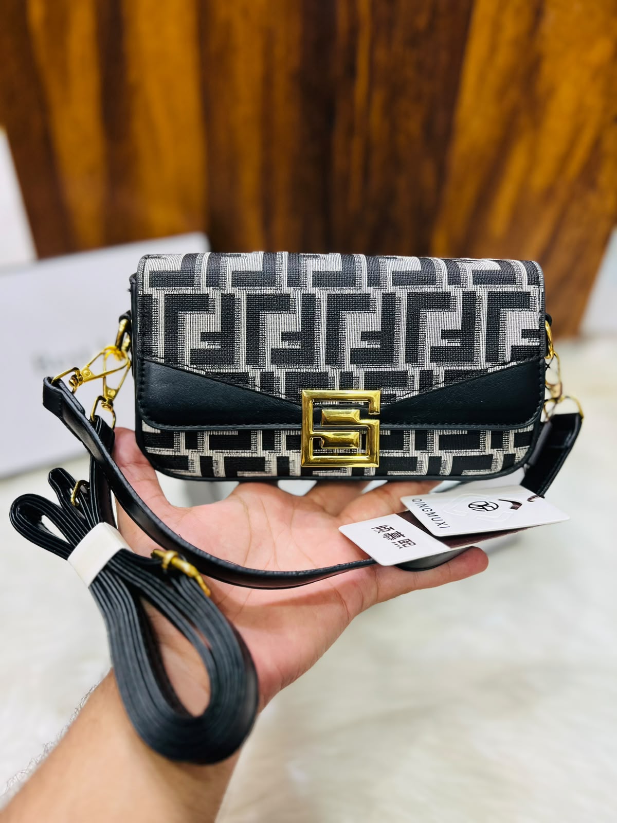 Trendy Imported Crossbody Bag