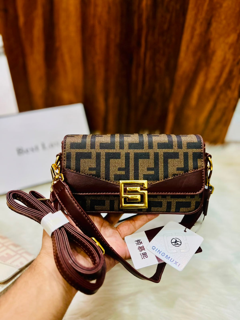 Trendy Imported Crossbody Bag