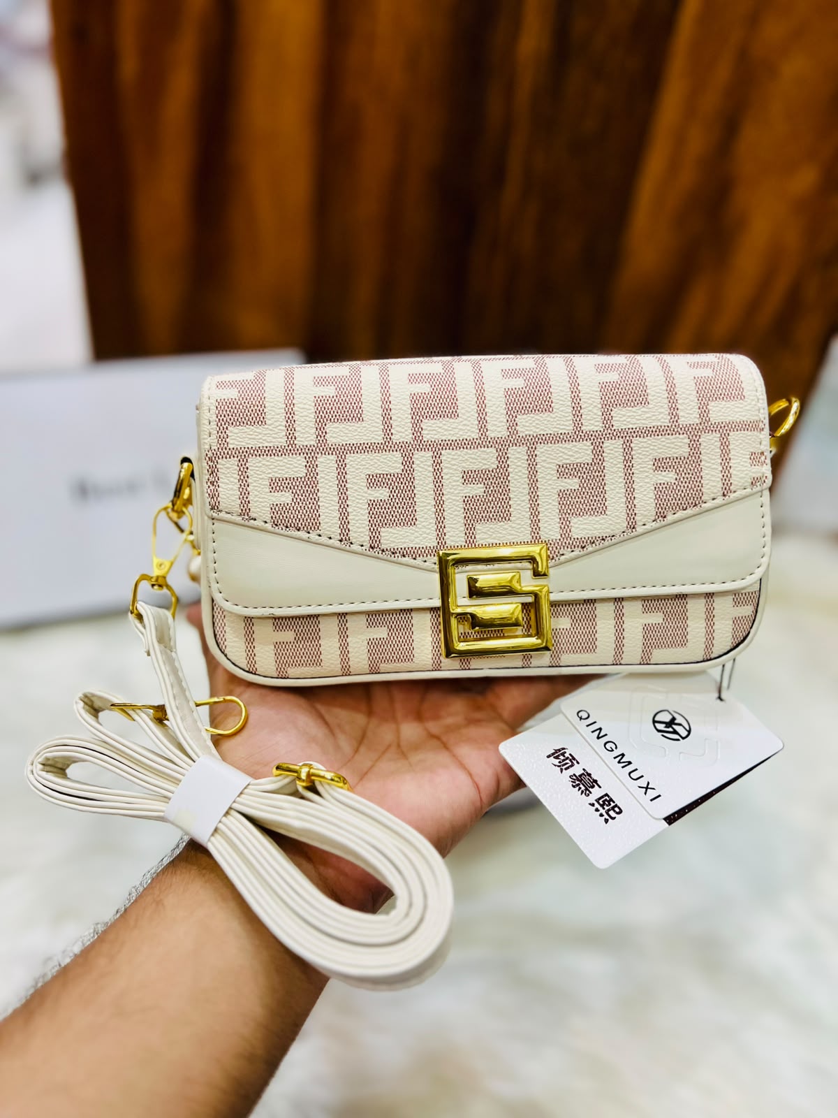 Trendy Imported Crossbody Bag