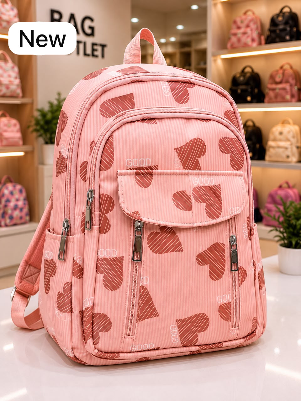 Premium Printed College Backpack