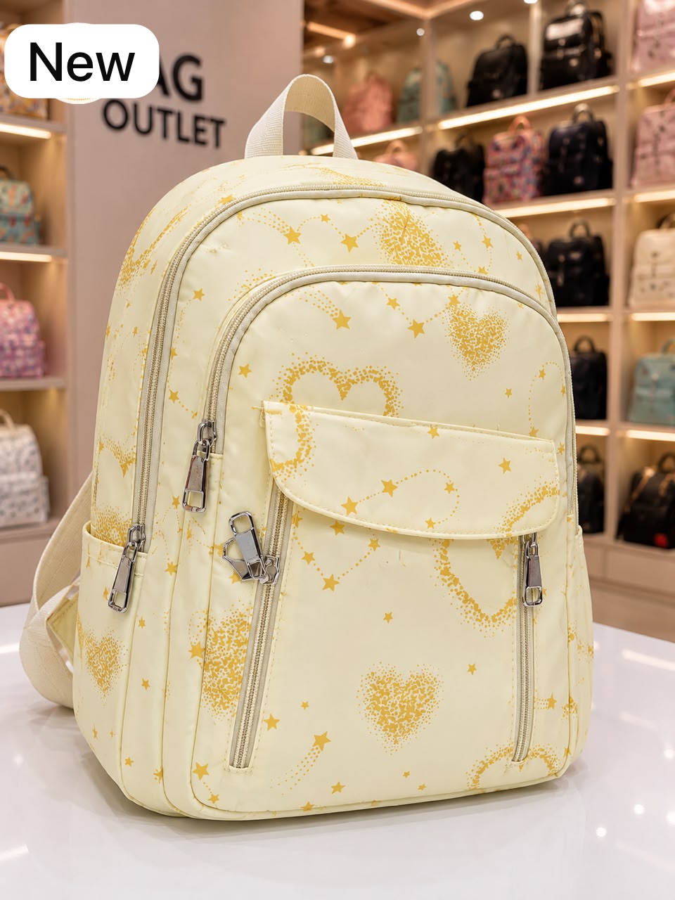 Premium Printed College Backpack