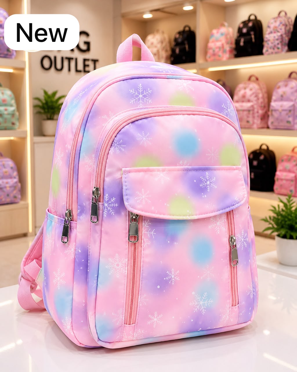 Premium Printed College Backpack