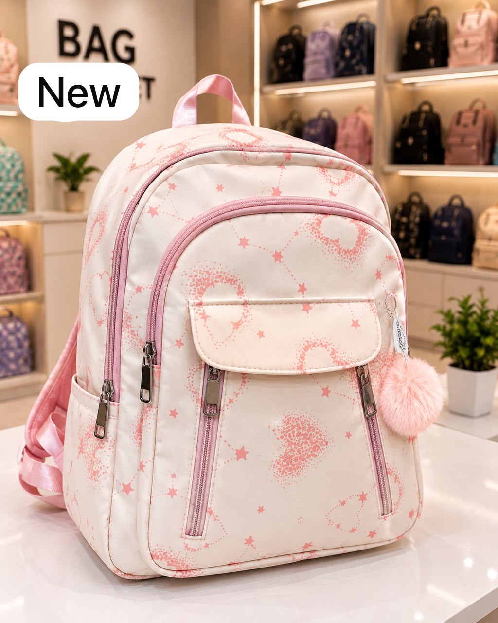 Premium Printed College Backpack