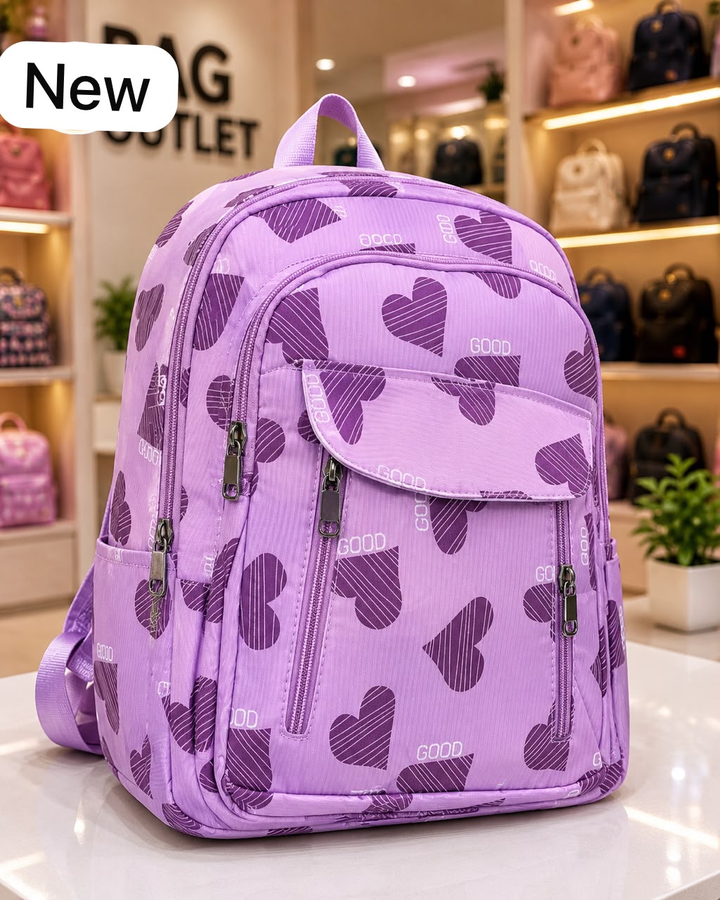 Premium Printed College Backpack