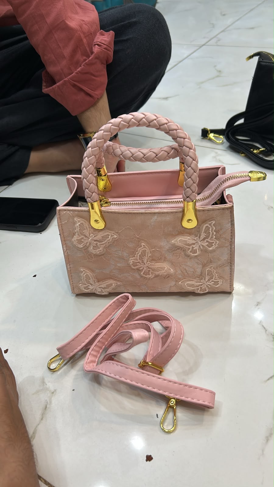 Premium Digital Strap Crossbody Bag