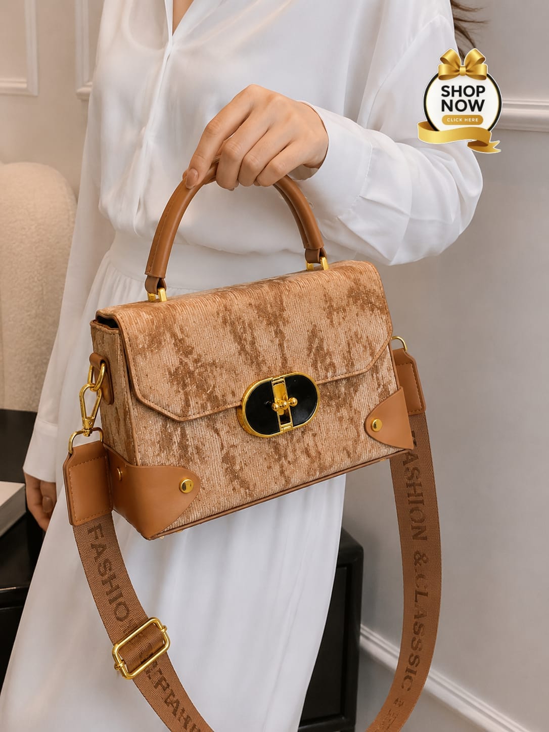 Premium Digital Strap Crossbody Bag