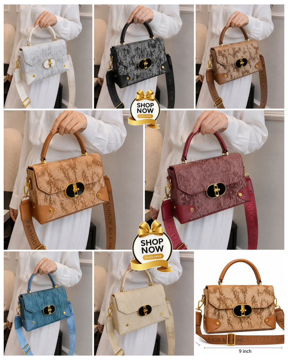 Premium Digital Strap Crossbody Bag