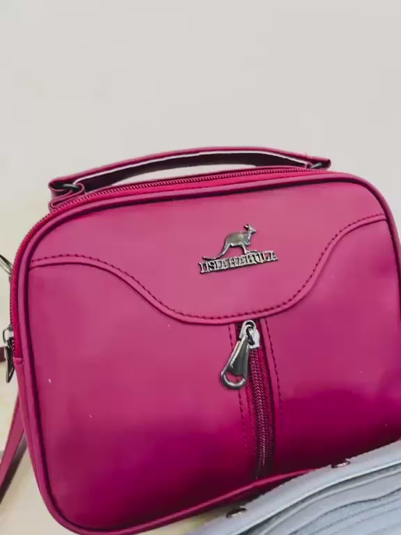 2-Pocket Crossbody Bag