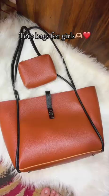 Premium Leather Tote Bag