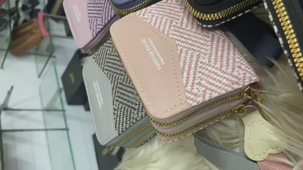 Double Zipper Wallet